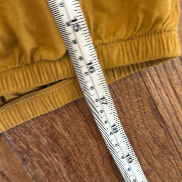 Aerie NWT mustard yellow cropped puff sleeve blouse XS - Picture 6 of 8